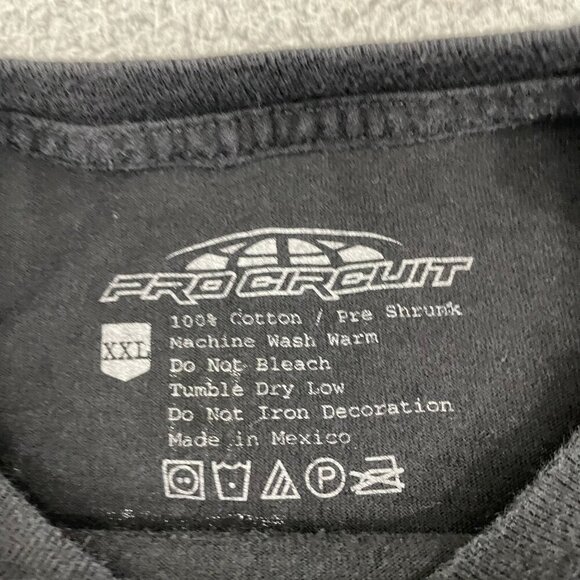 Monster Energy Shirt Men XXL Black Pro Circuit Motorcross Short Sleeve Tee - Picture 5 of 9